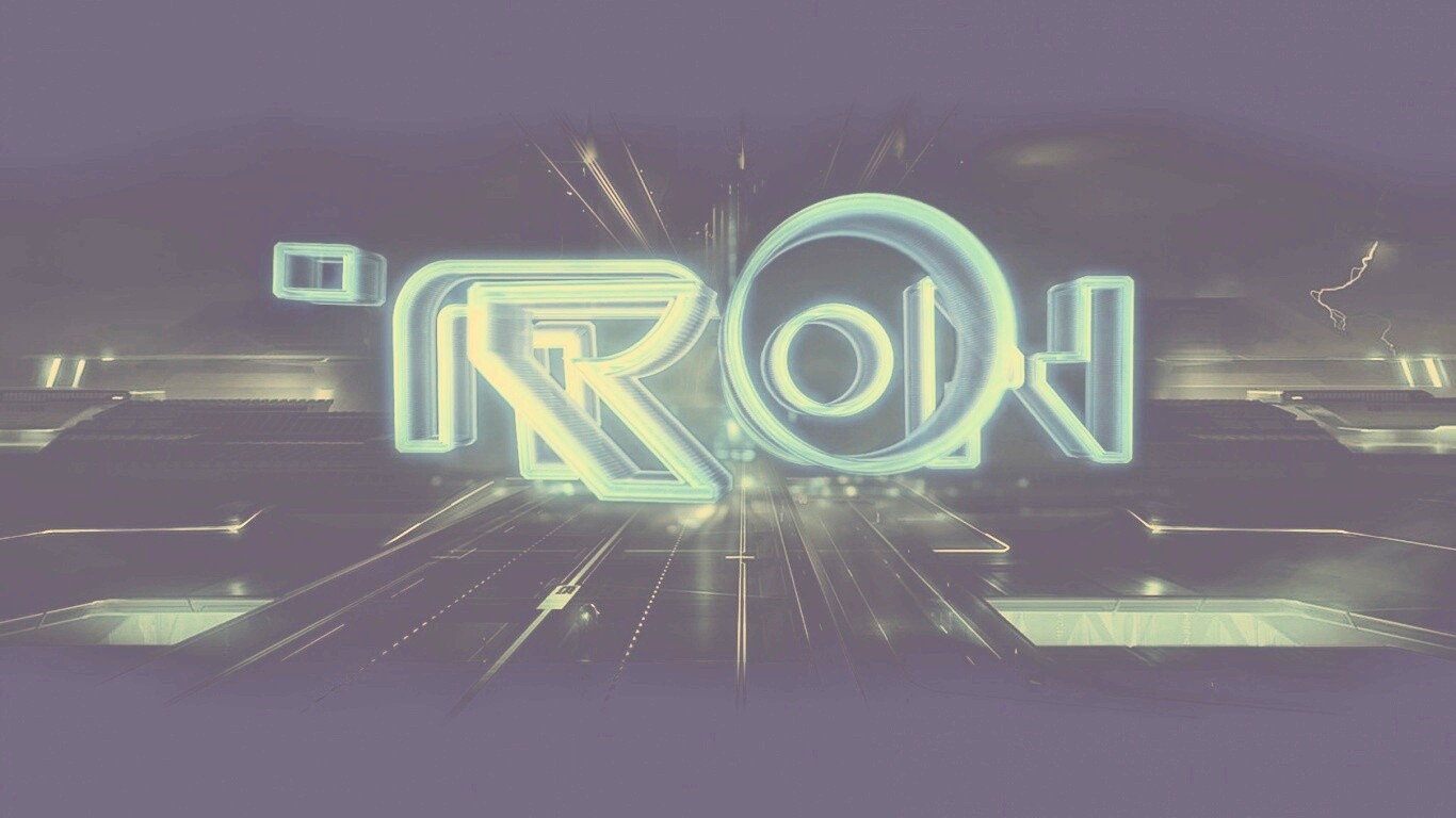 Заставка фильма TRON обои