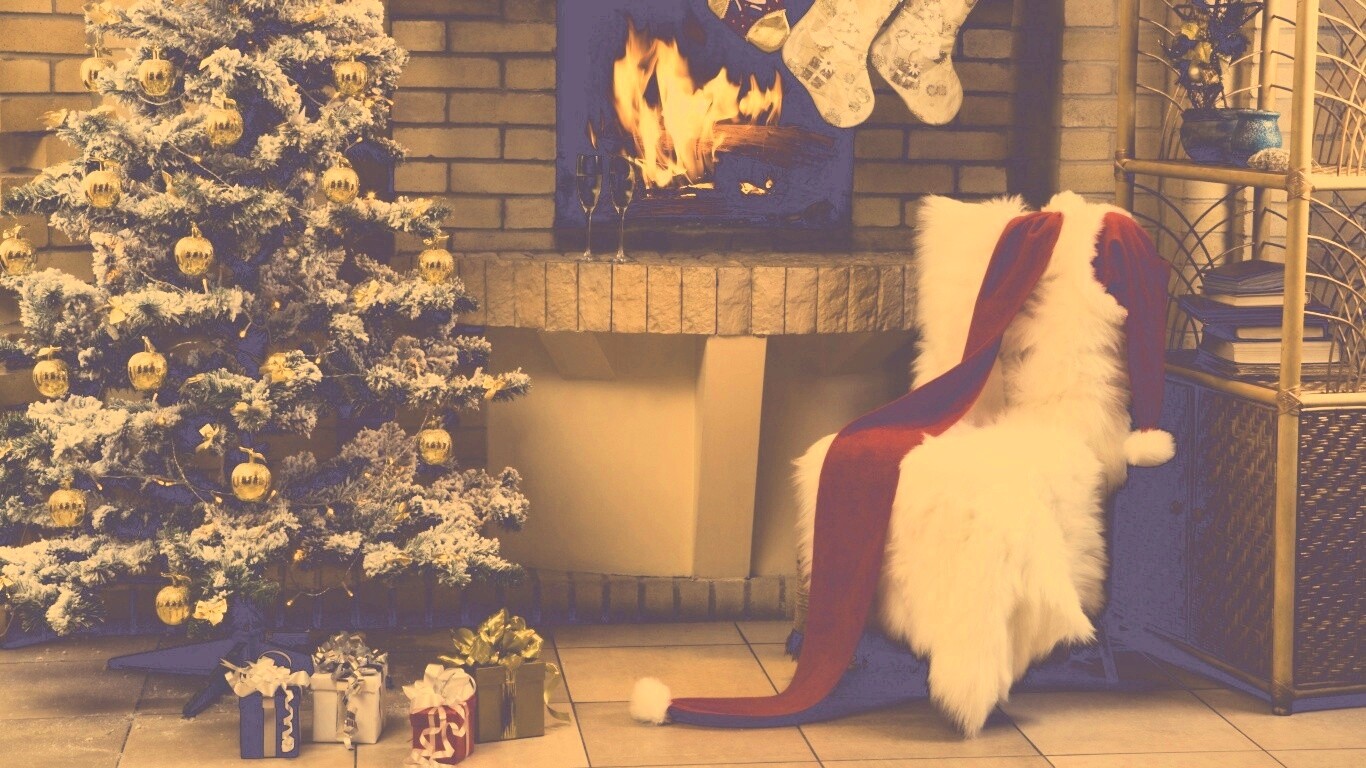 Рождественская атмосфера обои