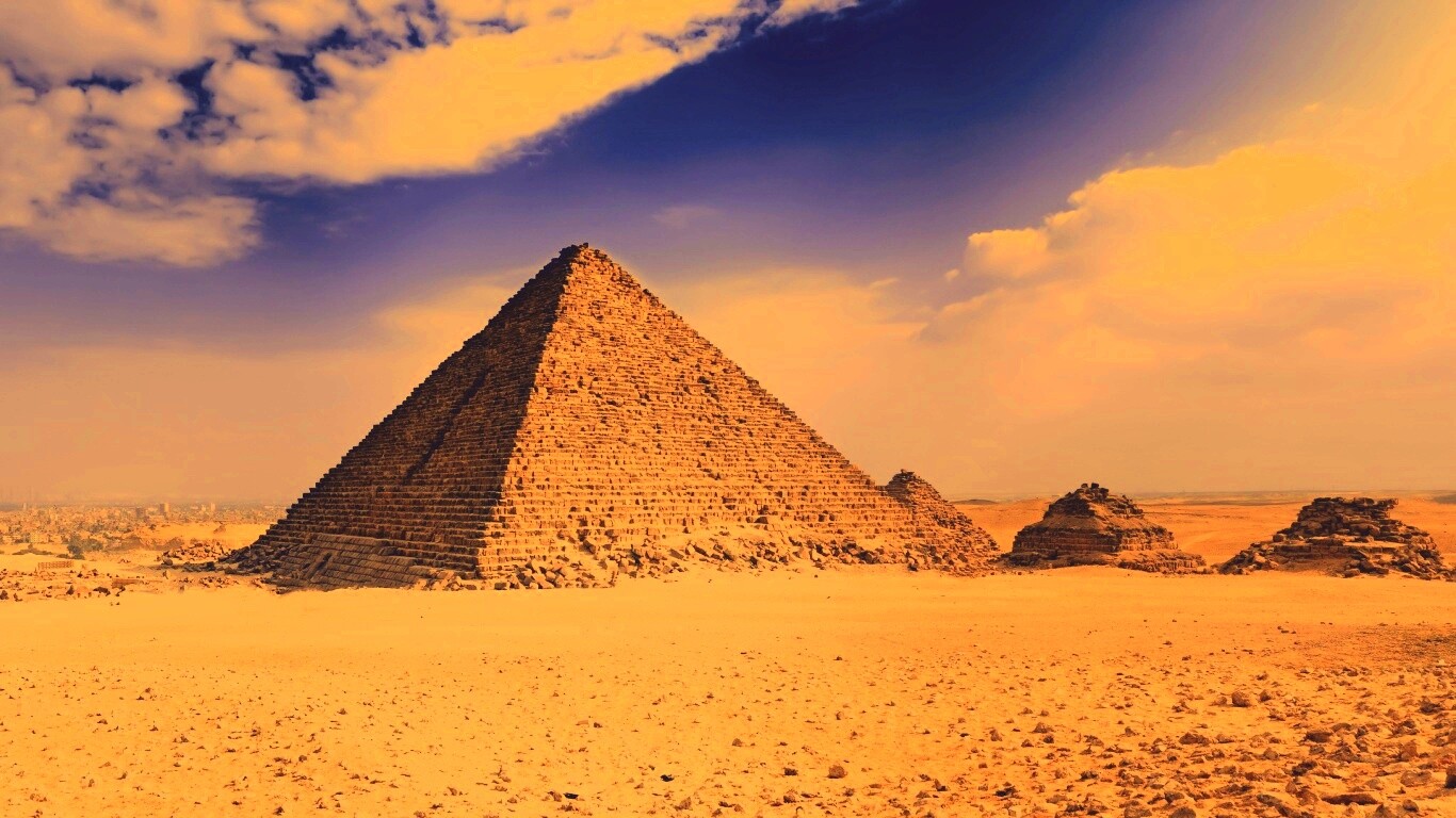 Пирамиды в Египте обои