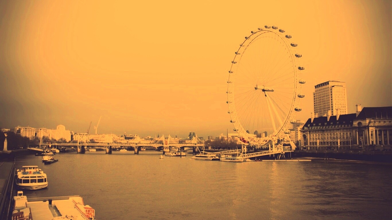 Колесо обозрения обои