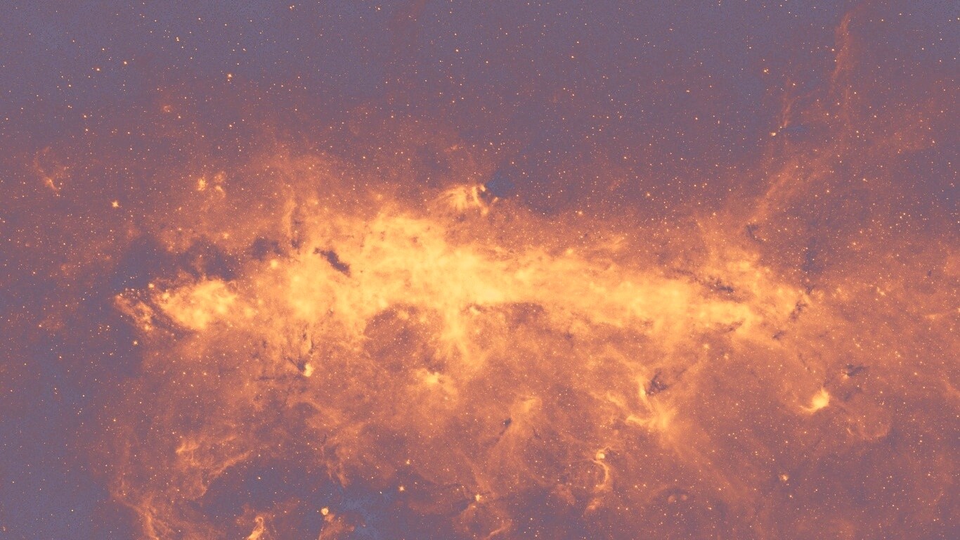 Кроваво-красная бездна обои