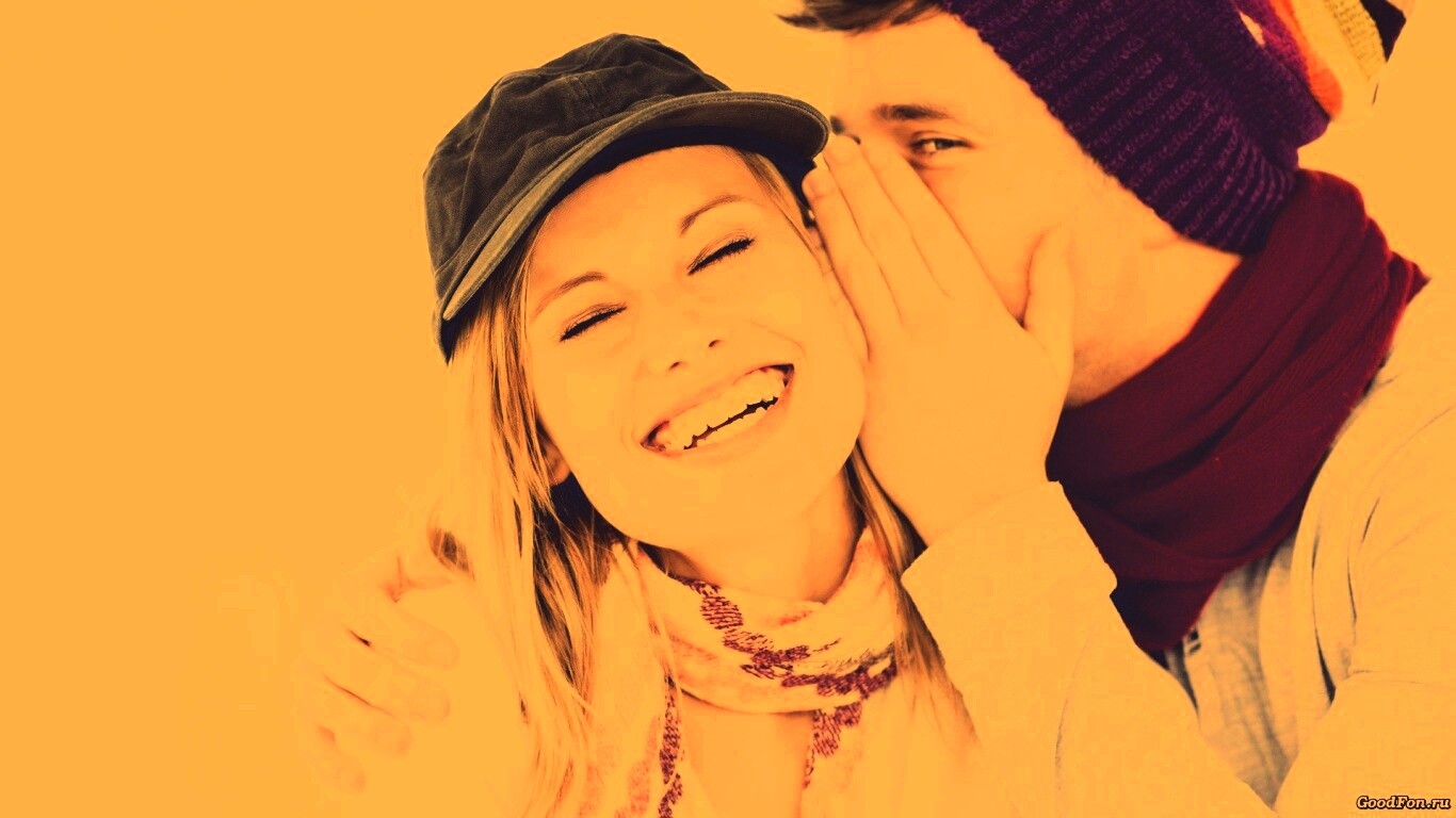 Шутка на ушко обои