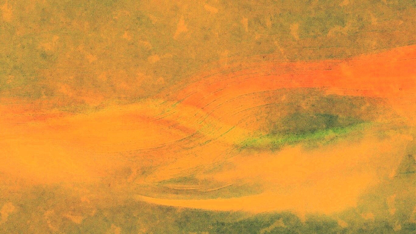 Радужные волны обои