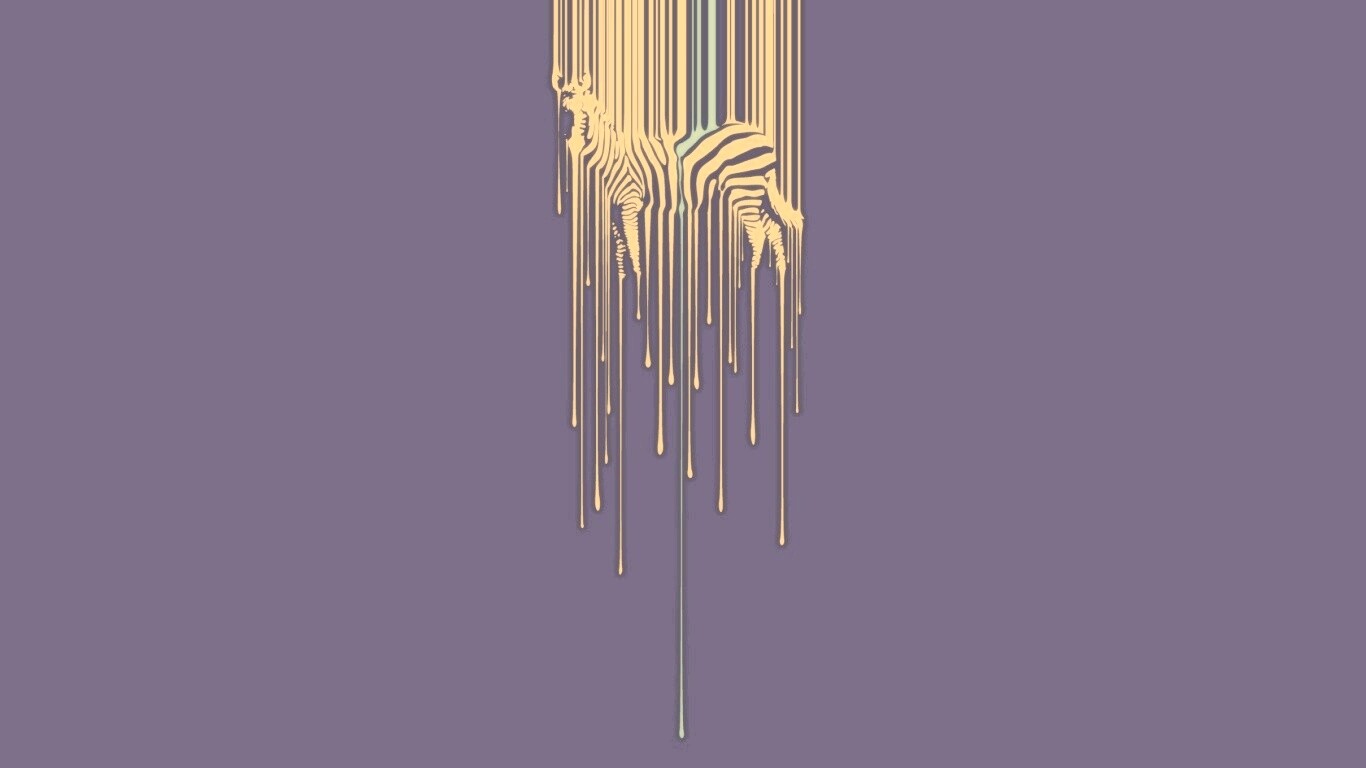 Креативное изображение зебры обои