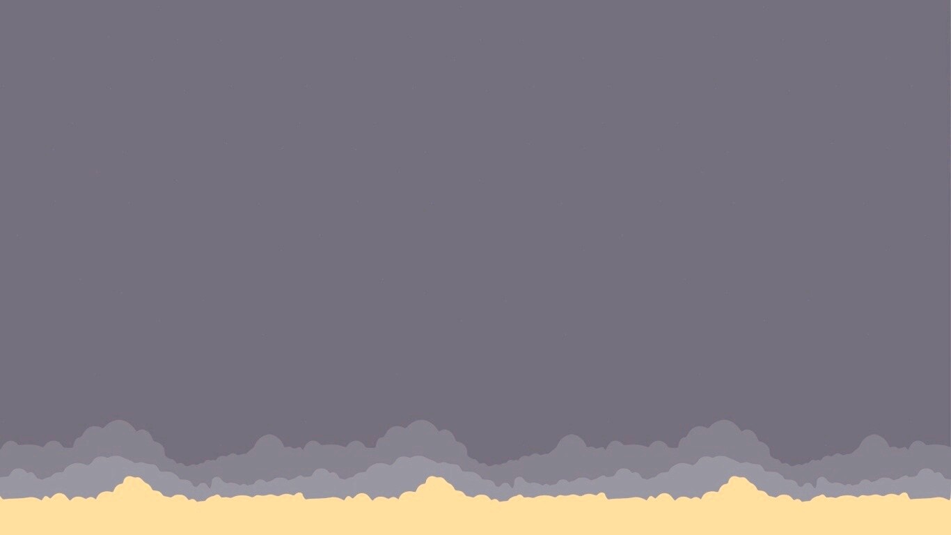 Над облаками в векторном стиле обои