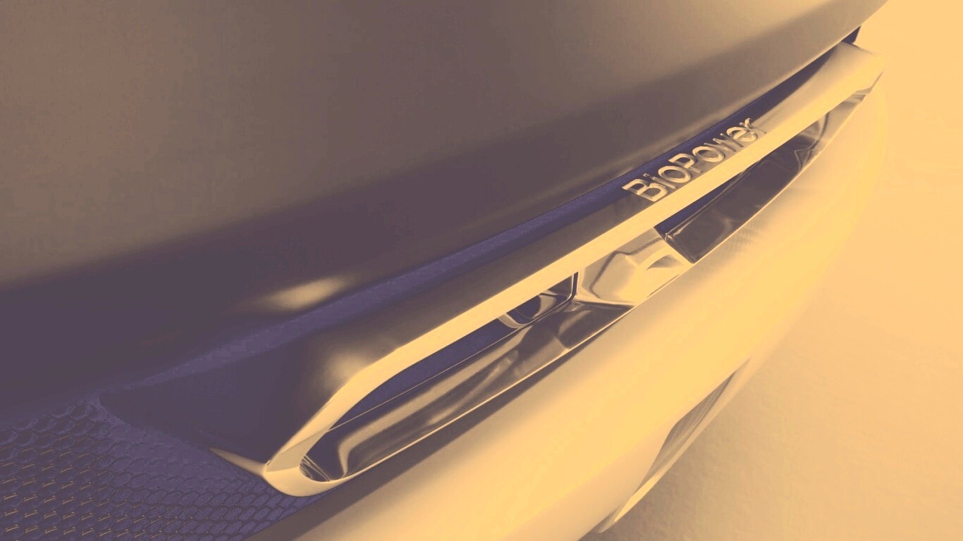 Хромированный бампер обои