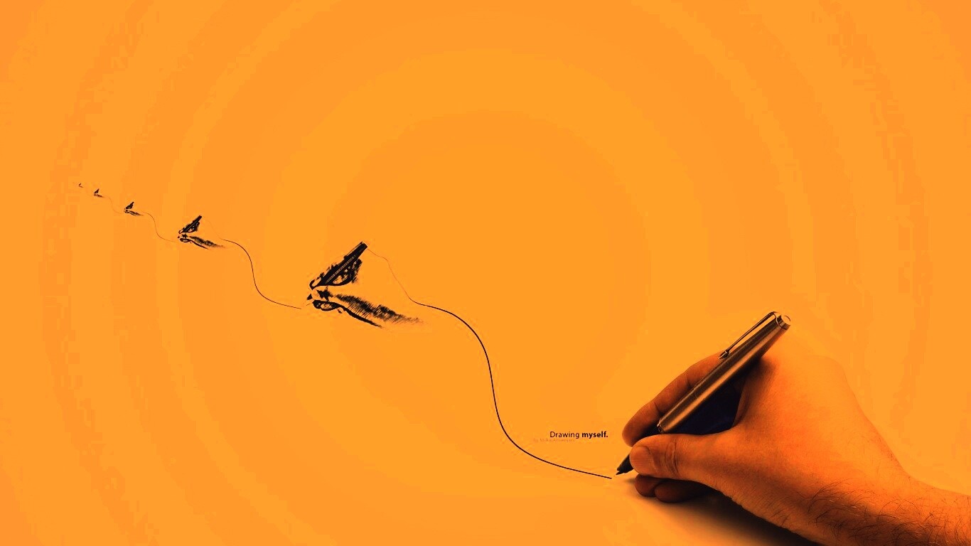 Рисунок - рекурсия обои