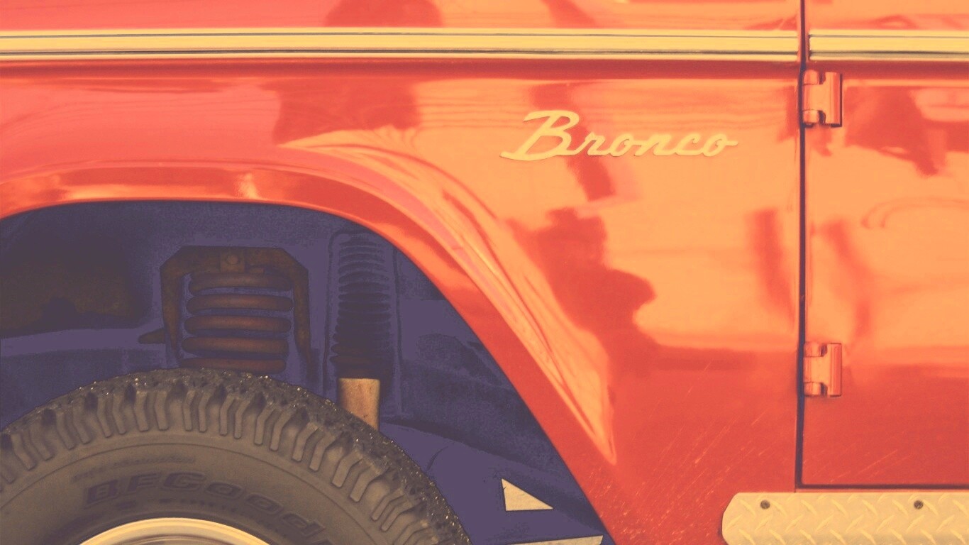 Форд Бронко обои