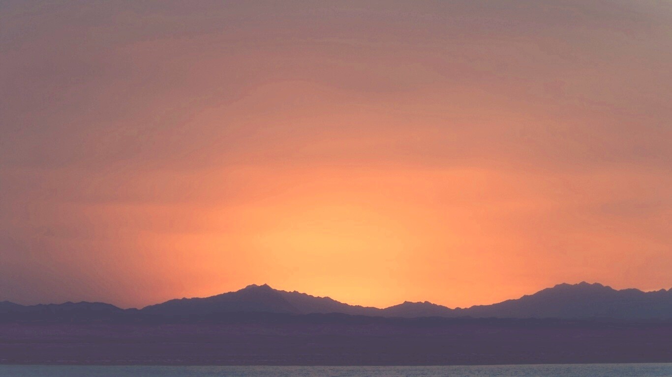 Египетский закат обои