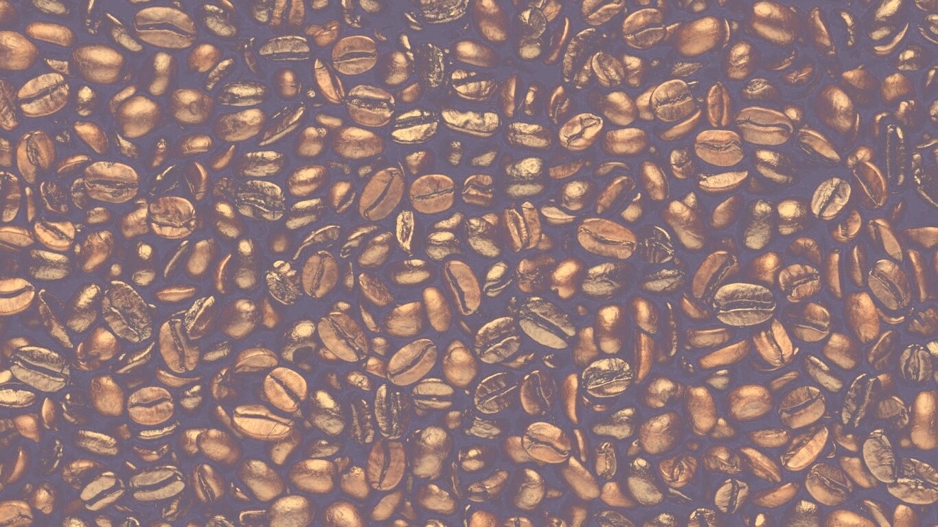 Кофейные зёрна обои