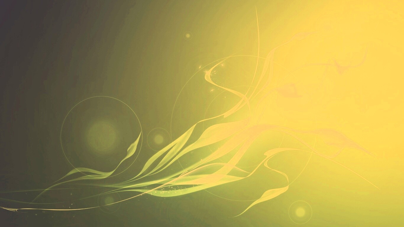 Зеленые абстрактные лепестки обои