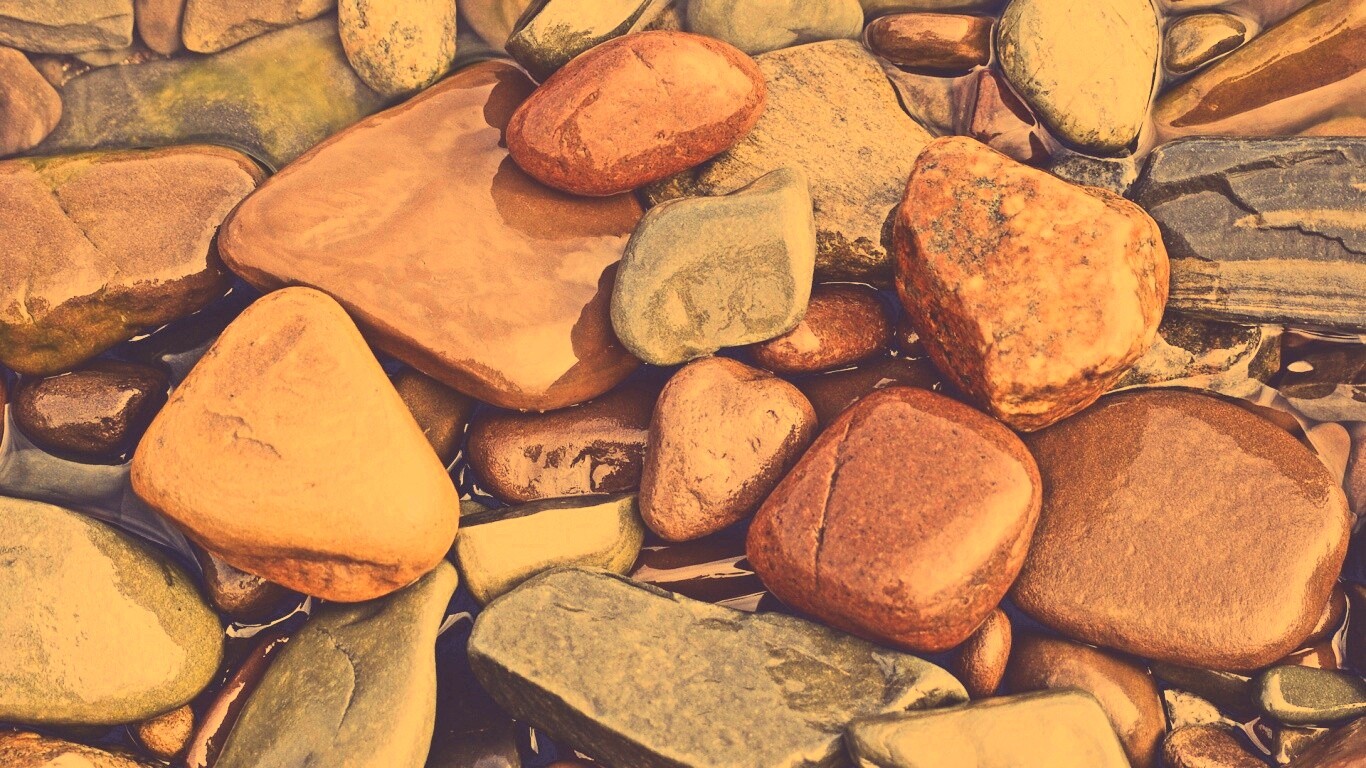 Морские камешки обои