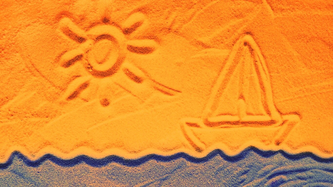 Рисунки на песке обои