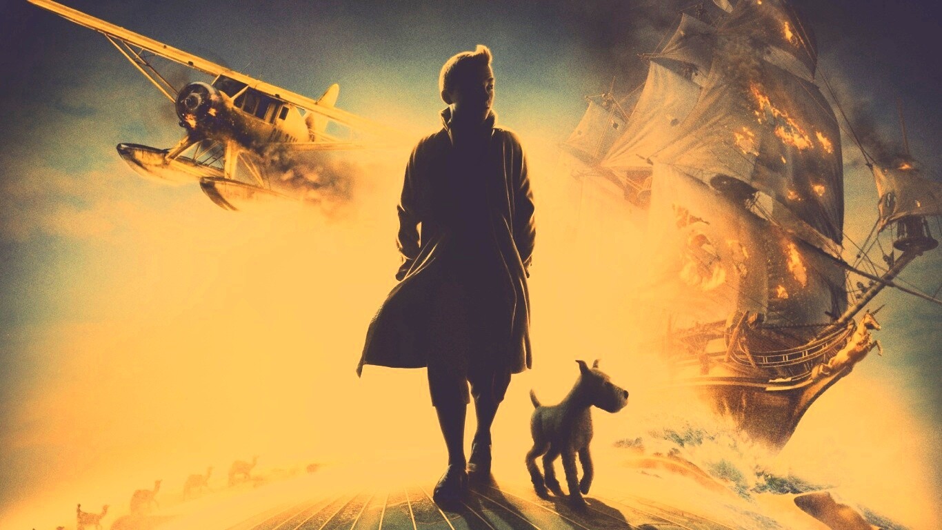 Приключение Тинтина обои