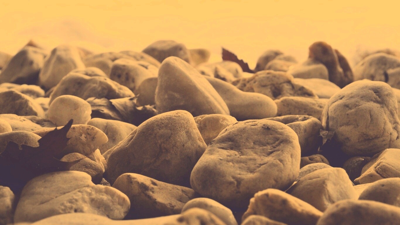 Прибрежные камни обои