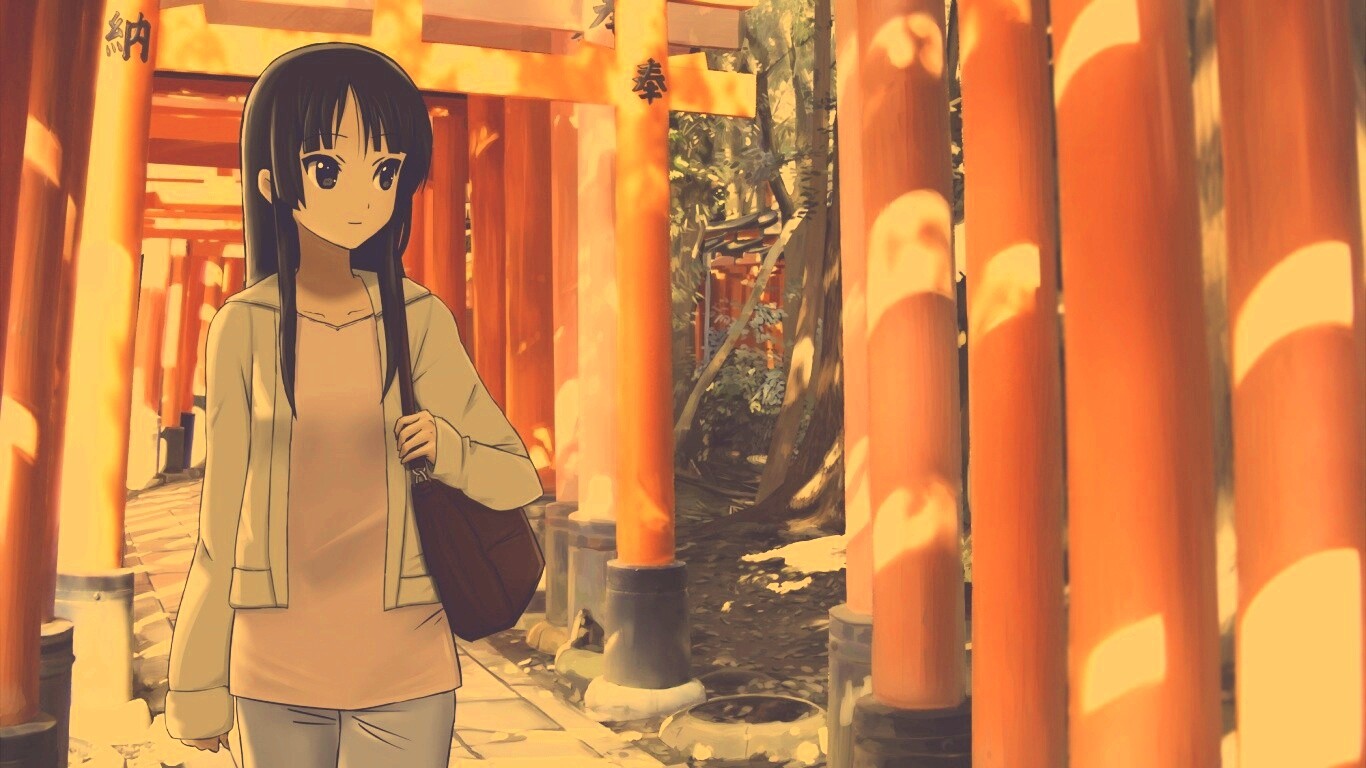 Акияма Мио обои