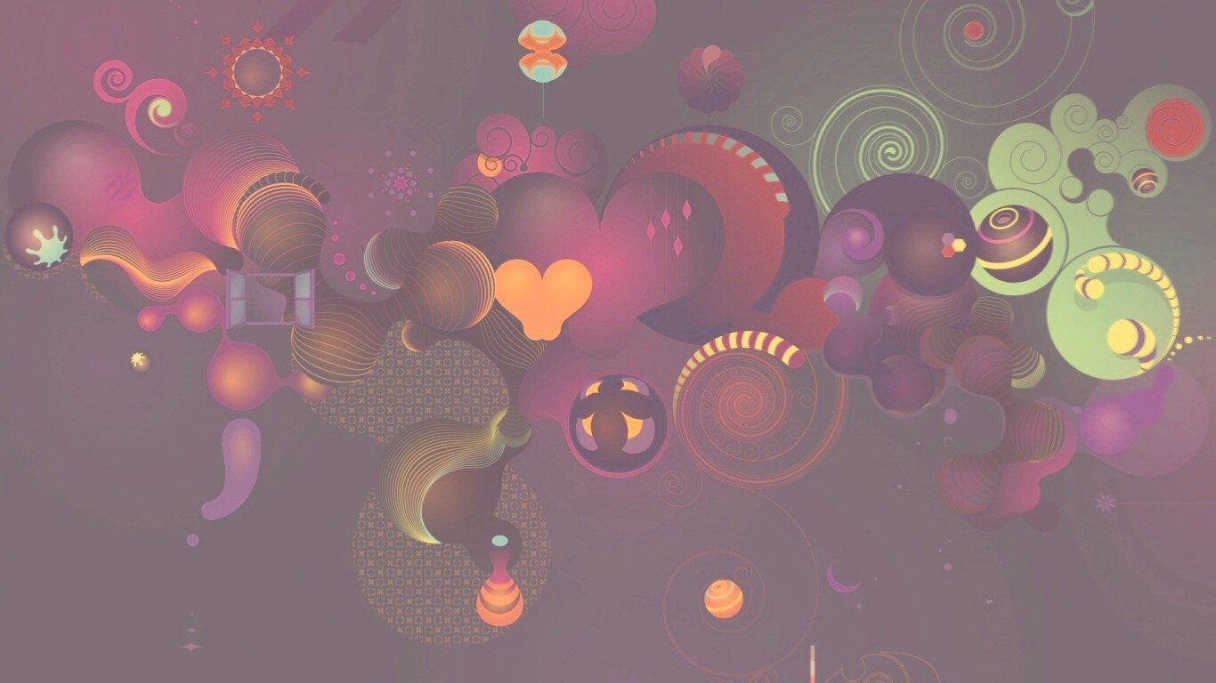 Абстрактные рисунки обои