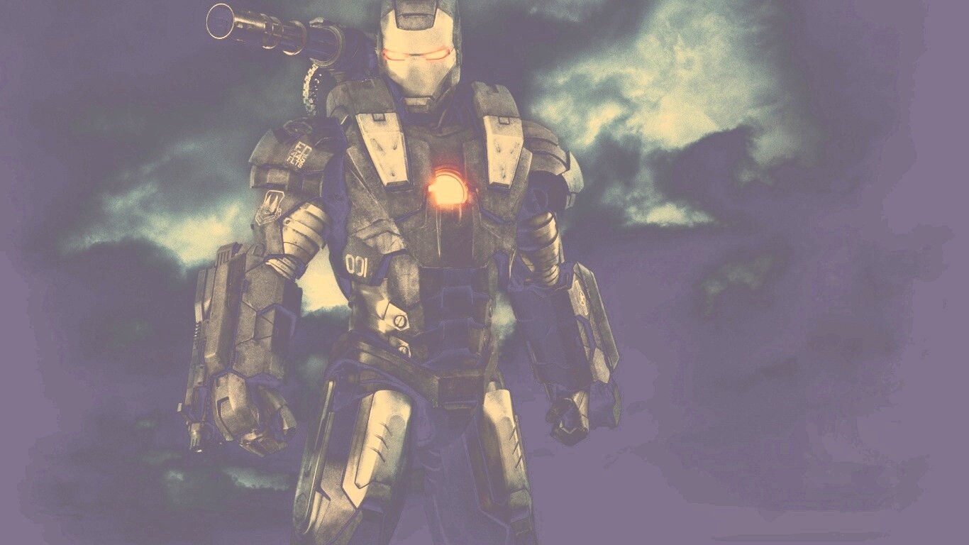 Железный человек-2 обои