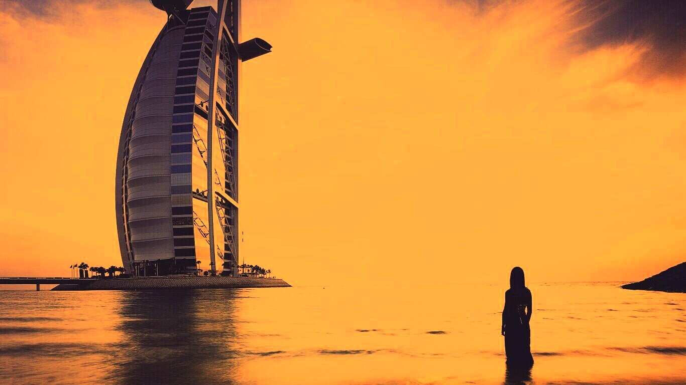 Бурдж Аль Араб в Дубае обои