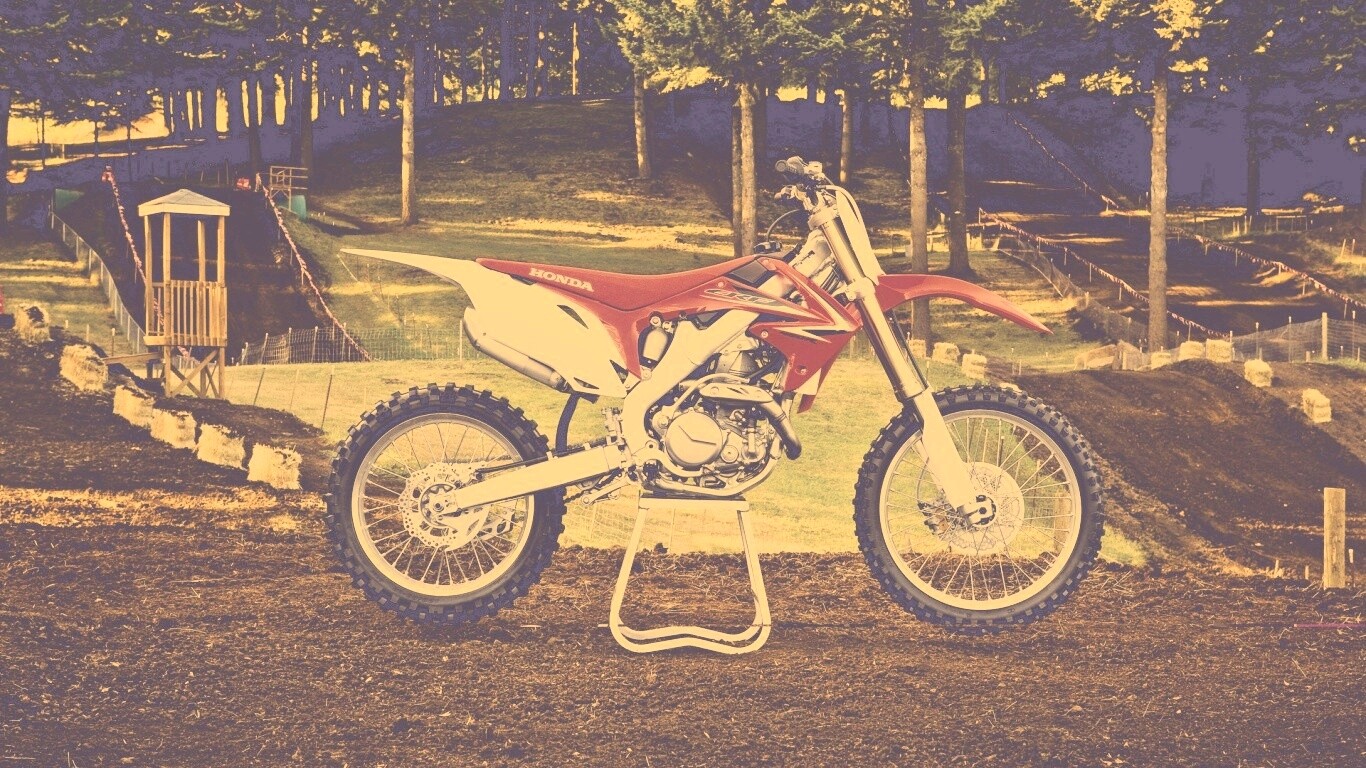 Раллийный байк обои