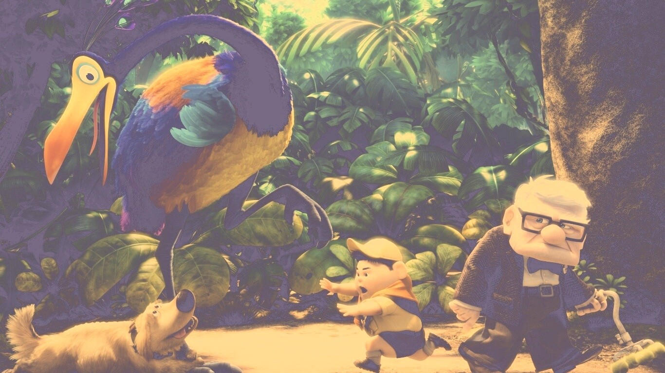 Герои мульфильма "Вверх" обои