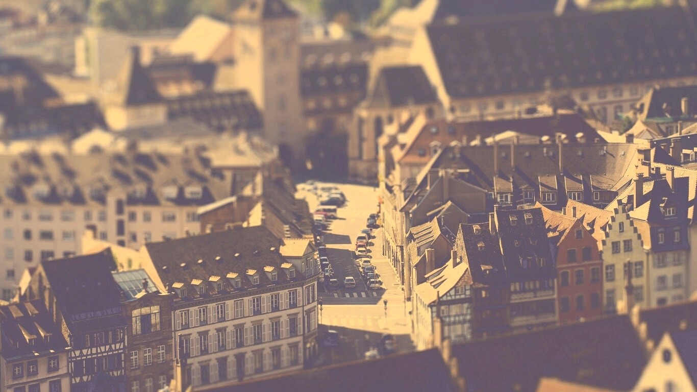 Фото с крыши обои