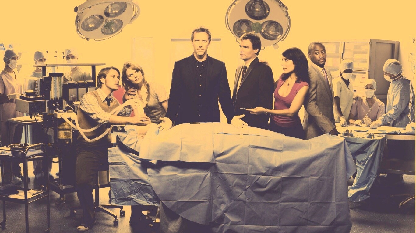 Герои сериала "Доктор Хаус" обои