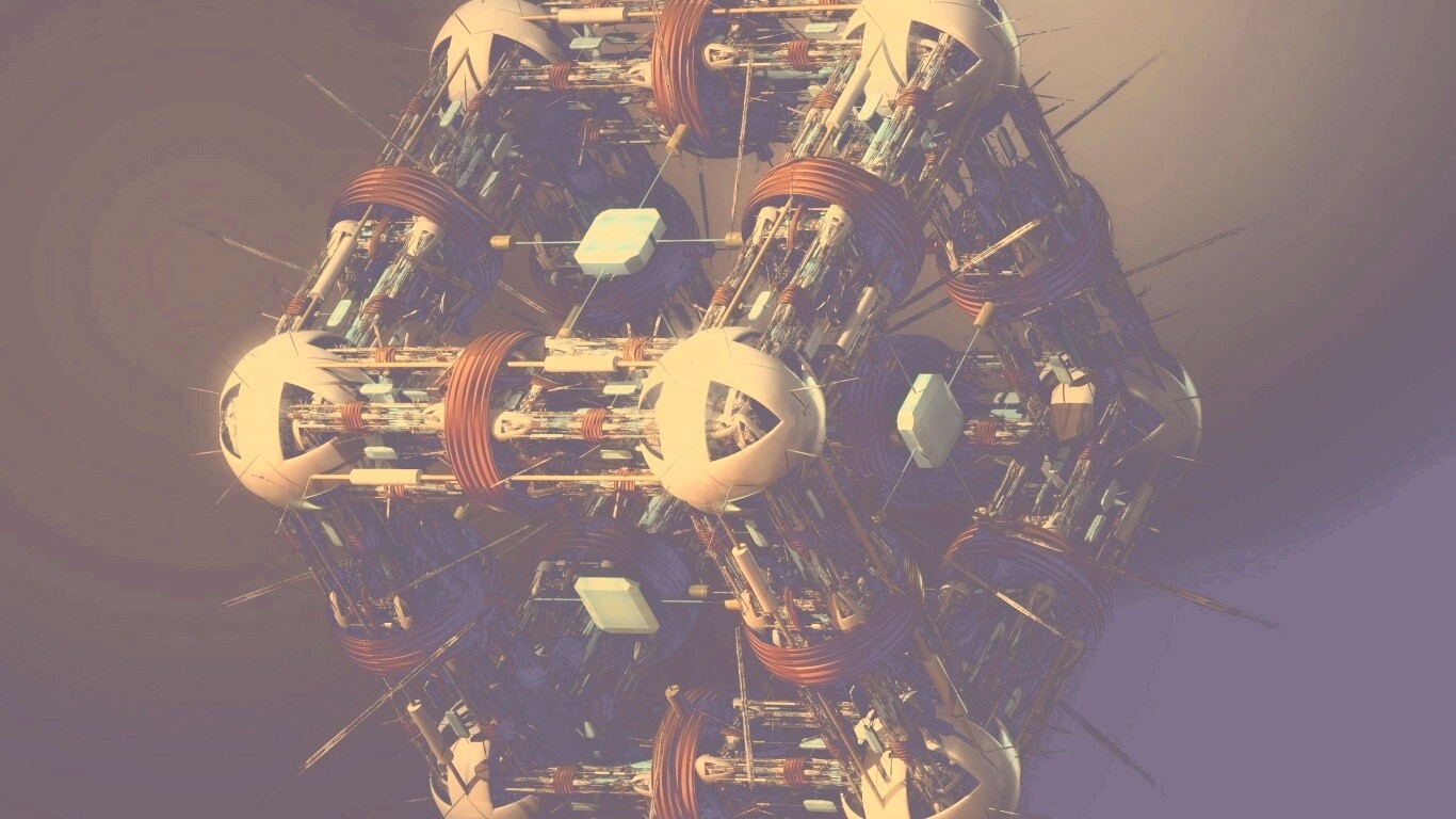 Технокуб обои