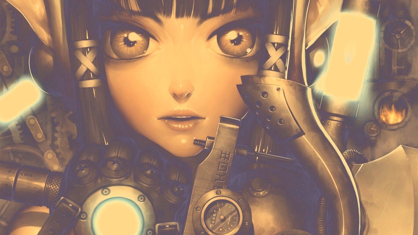 Технологичная лоли обои