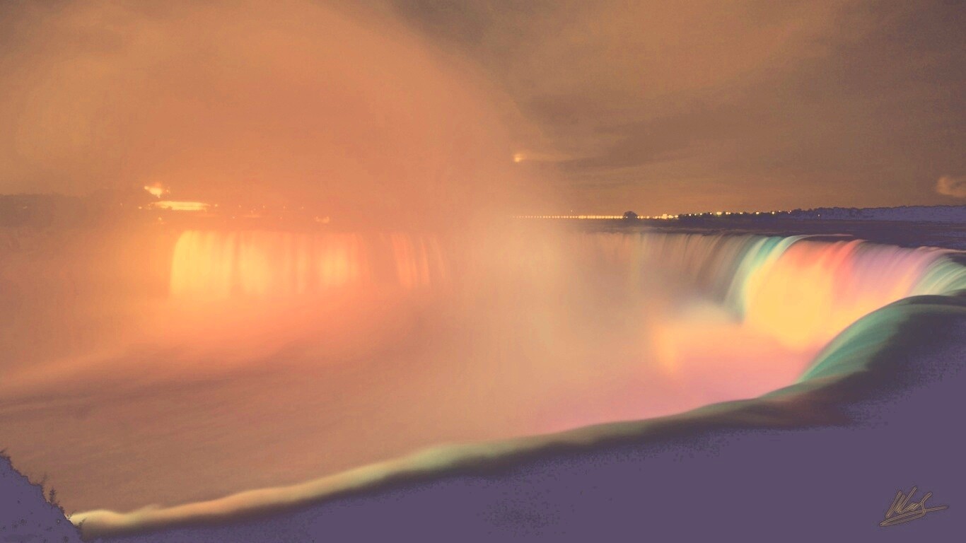 Ниагарский водопад обои