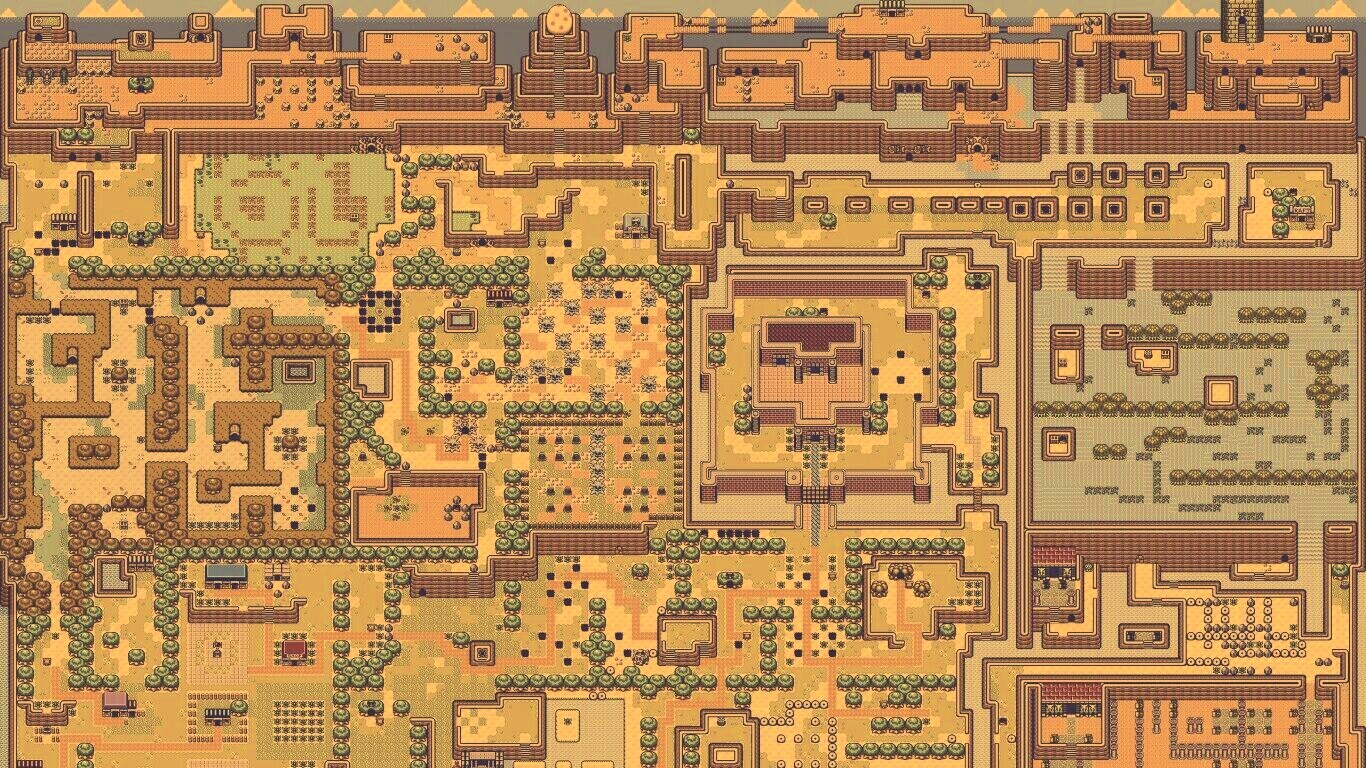 Пиксельный мир обои