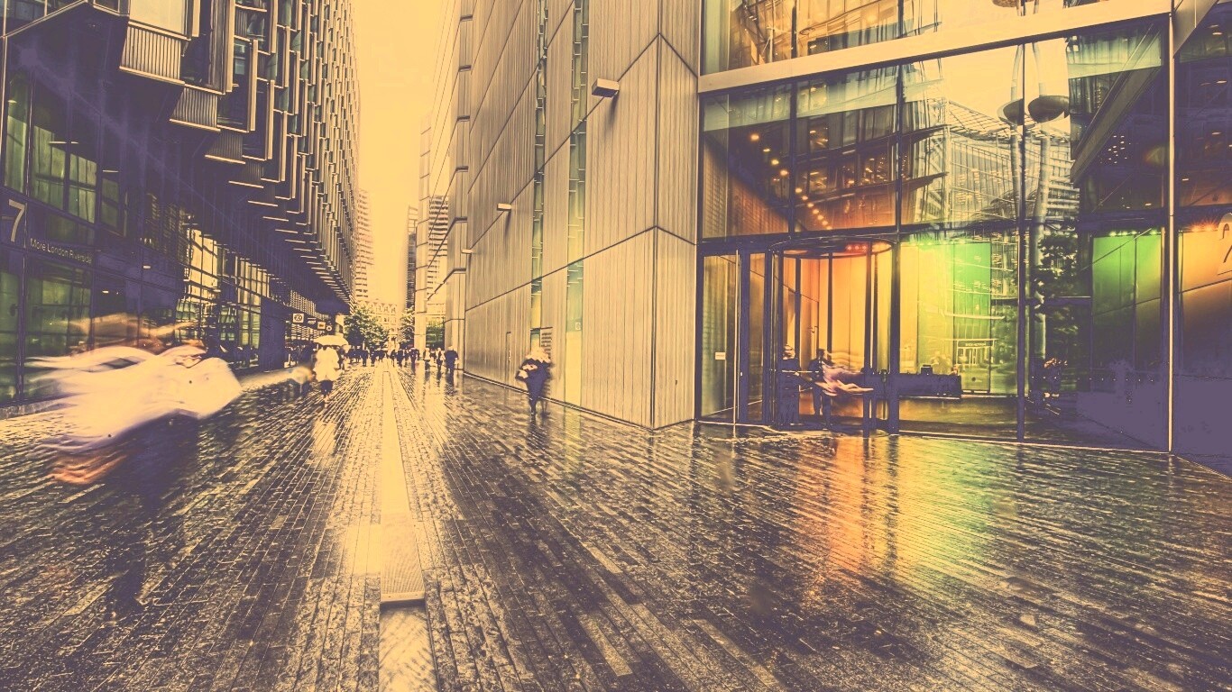 Улица в Англии обои