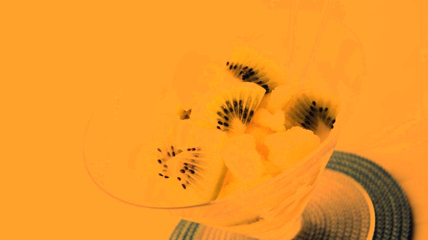 Мороженое с киви обои