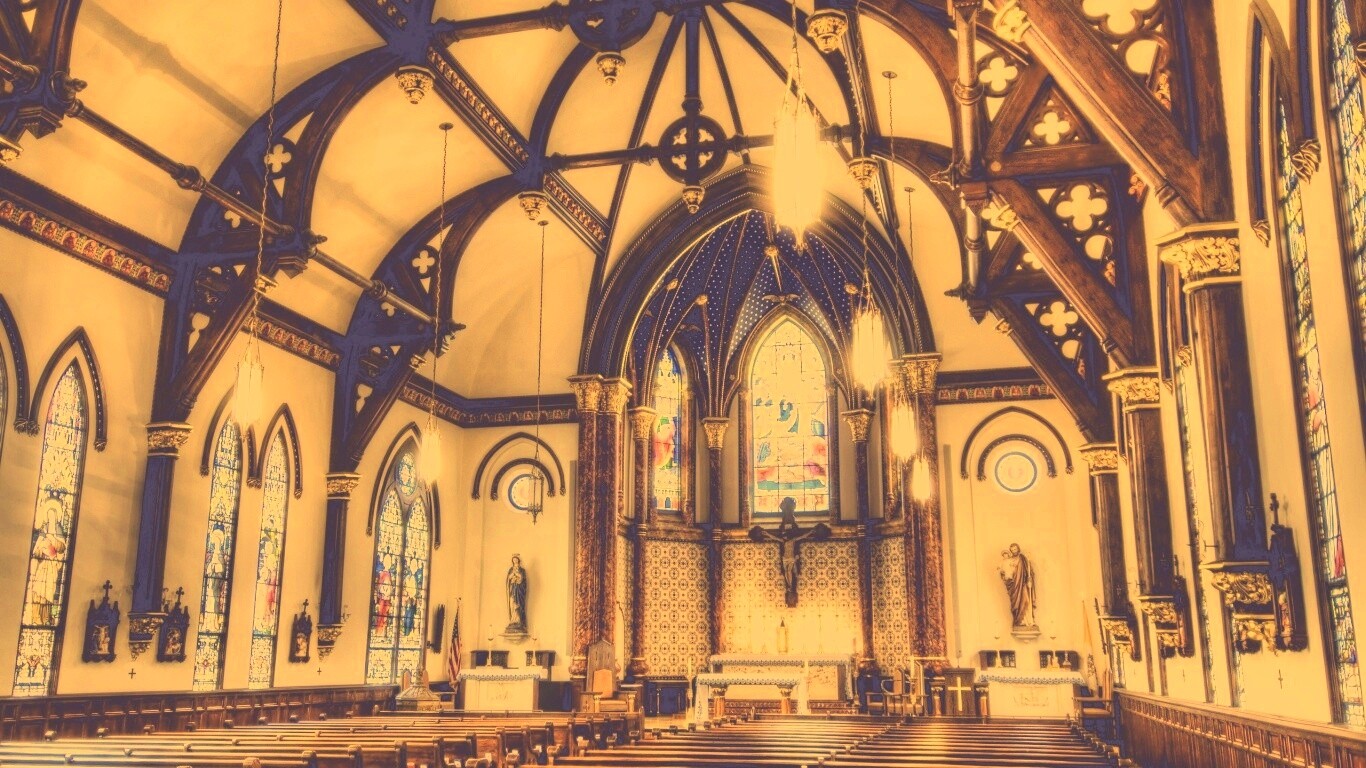 Внутреннее убранство собора обои