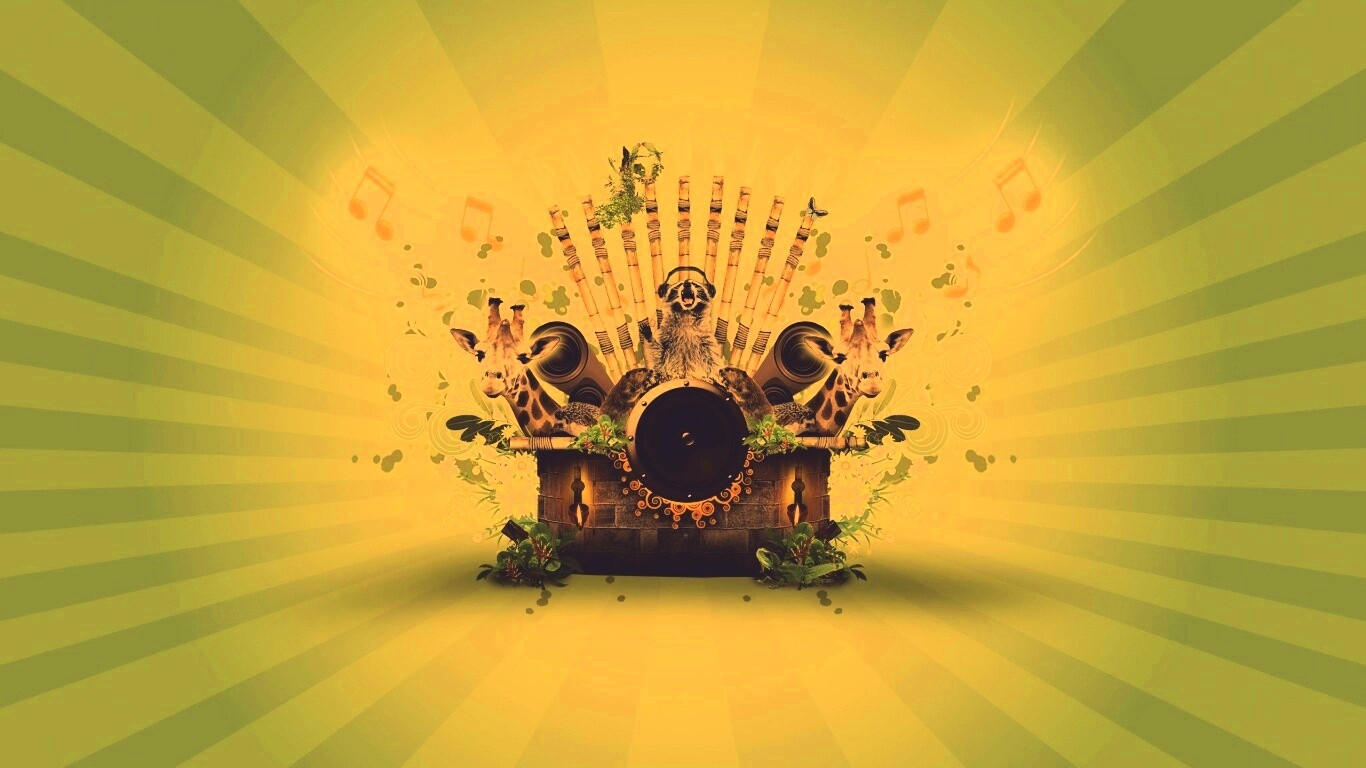 Музыка джунглей обои