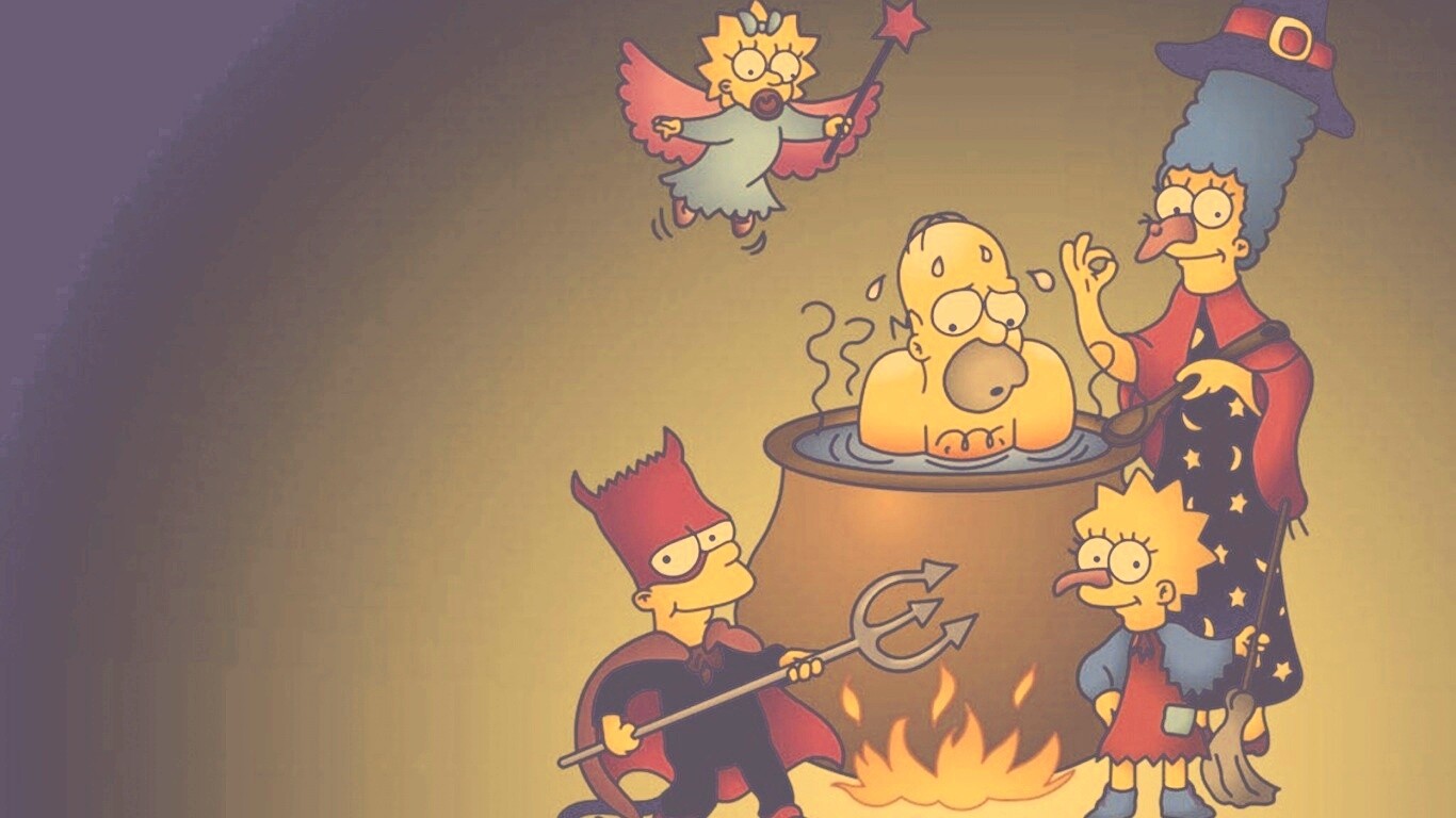 Шабаш Симпсонов обои