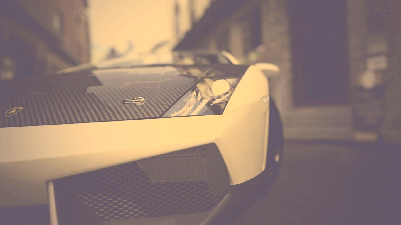 Lamborghini с карбоновым багажником обои