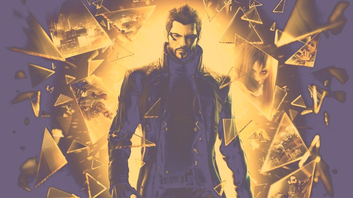 Адам Дженсен из Deus Ex : Human Revolution обои