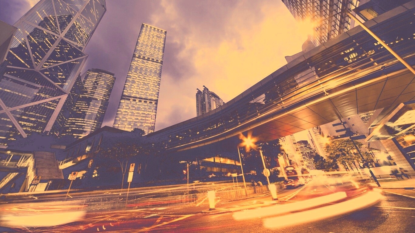 Городской ритм жизни обои