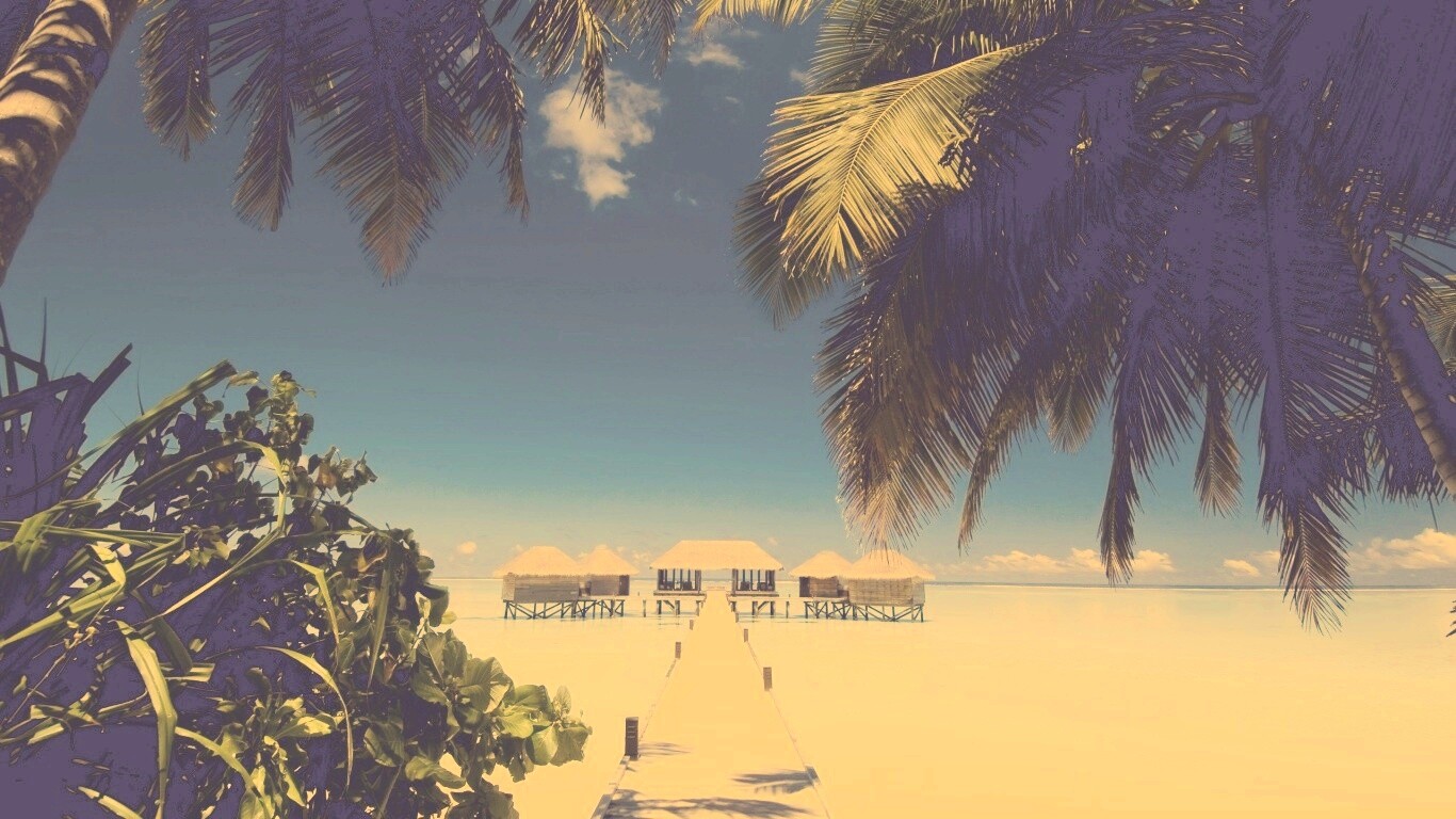Солнечные мальдивы обои