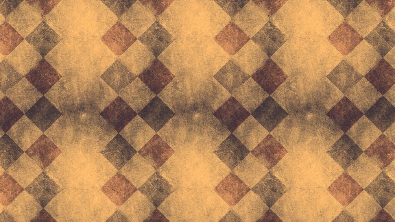Клетчатый пол обои