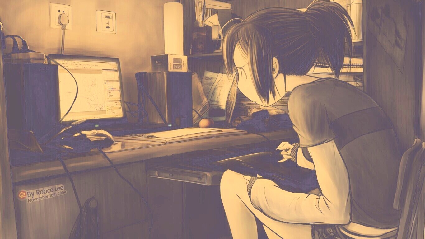 Как нарисовать самого себя обои