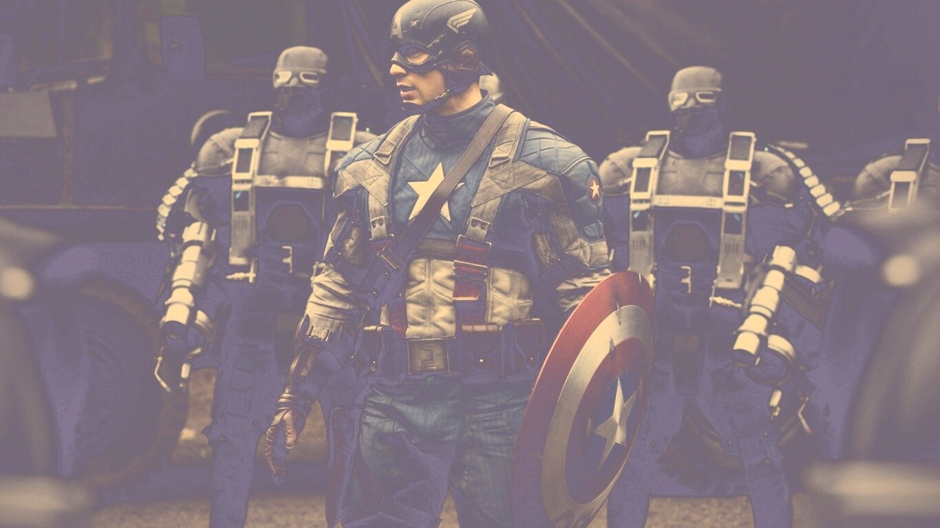 Капитан Америка обои