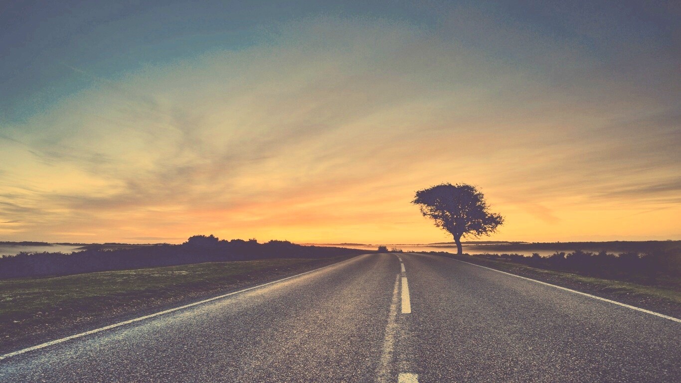 Дорога обои