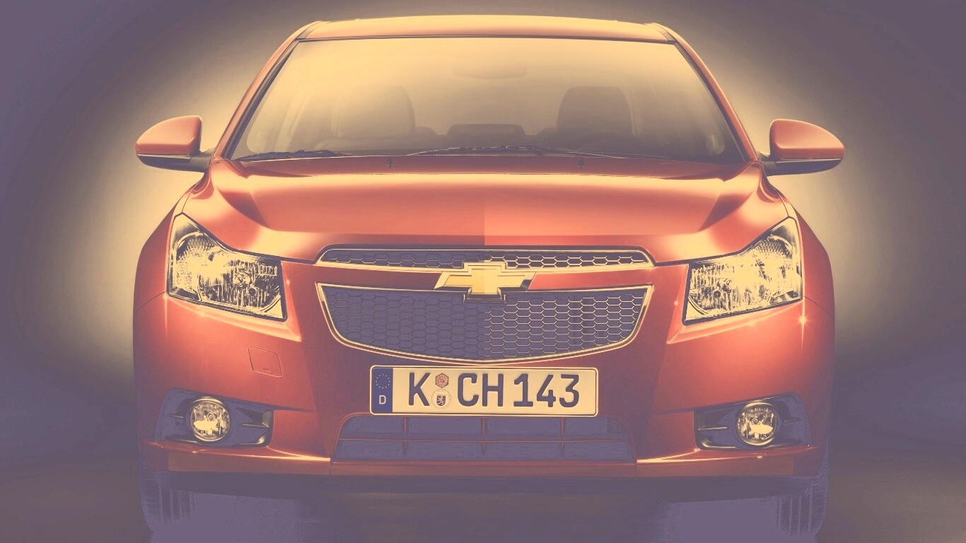 Chevrolet Cruze седан обои