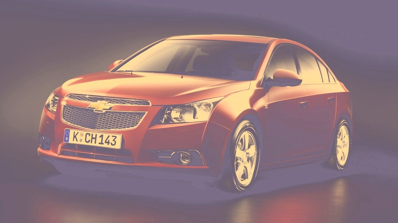 Седан Шевроле Круз обои