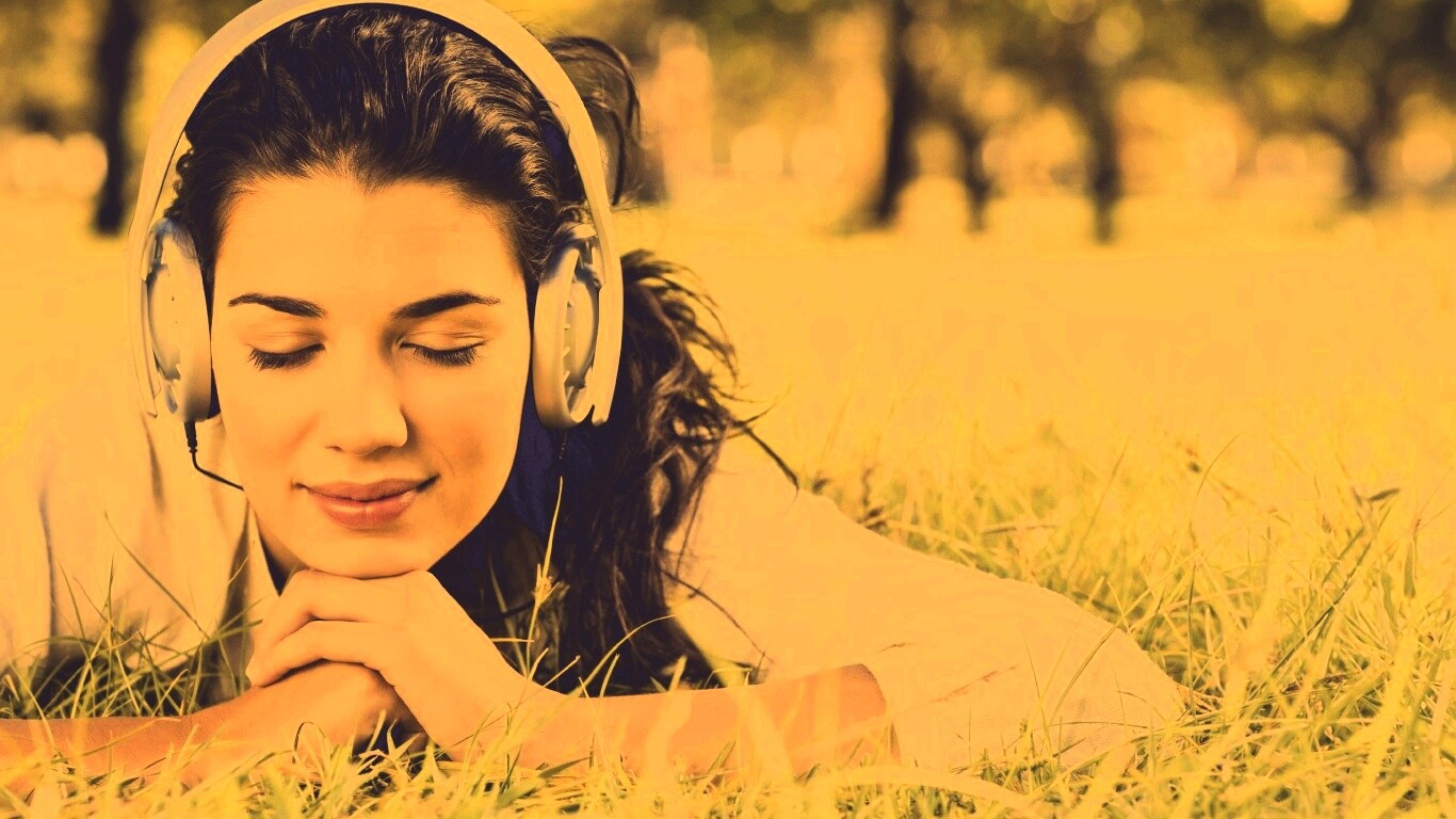 Наслаждение музыкой обои