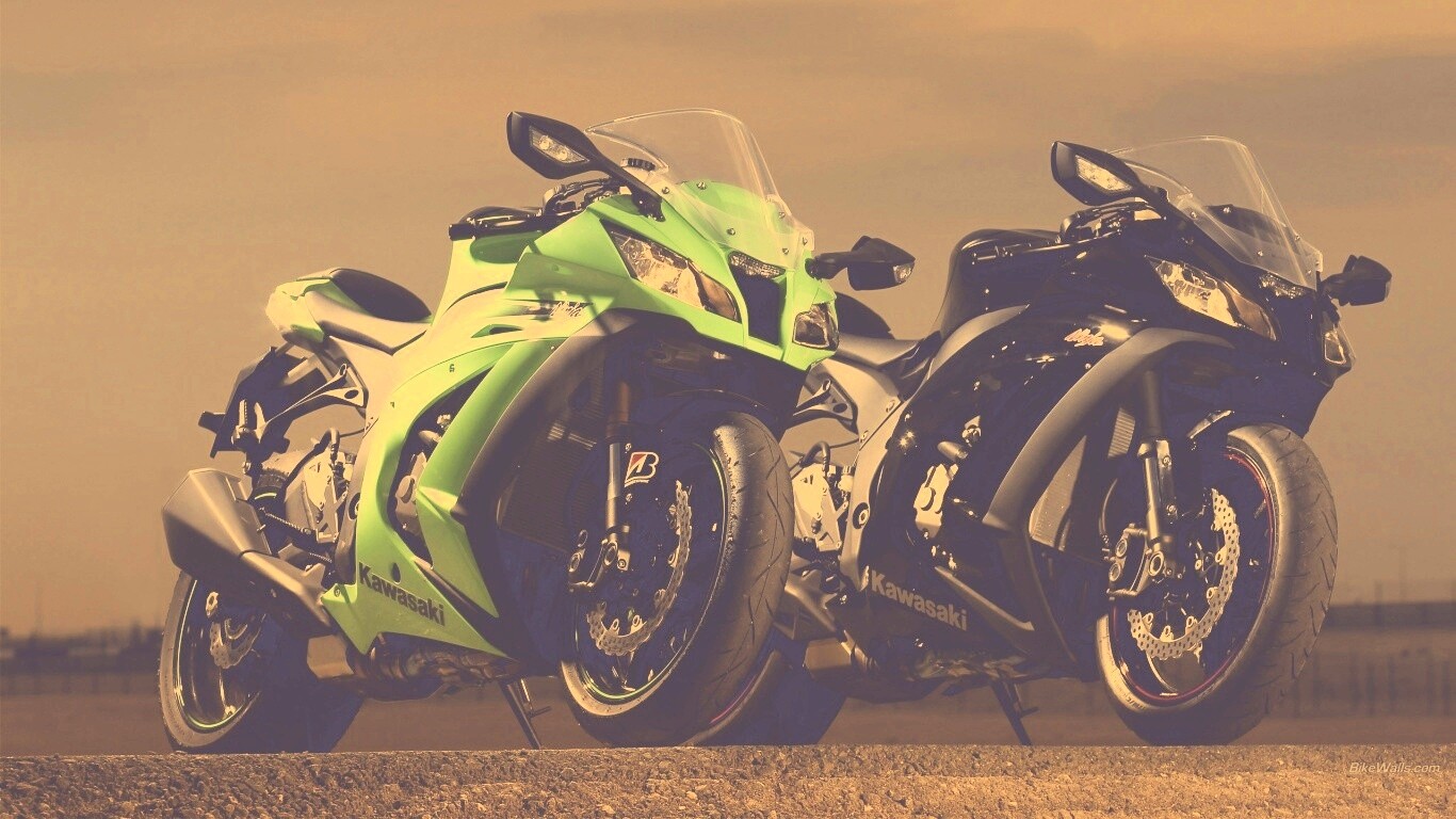 Два Кавасаки обои