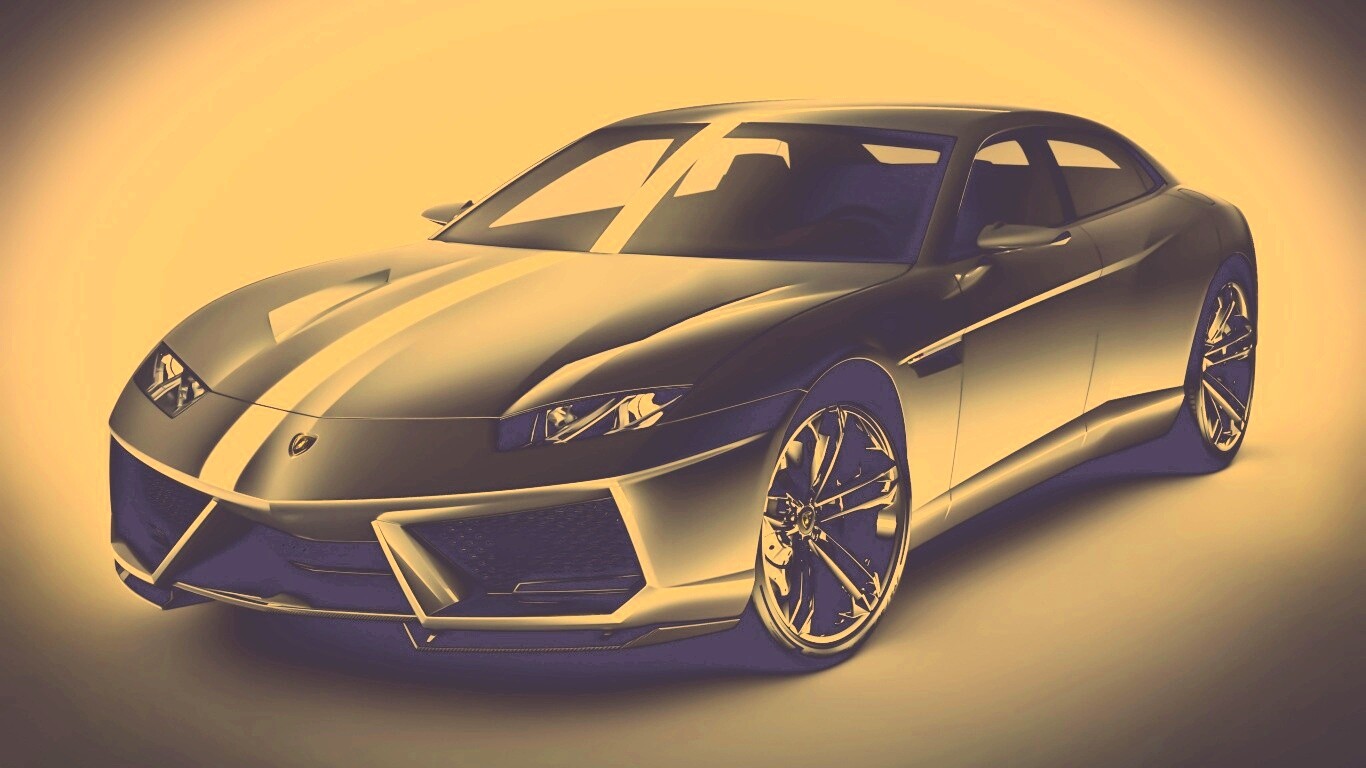 Рендер автомобиля обои