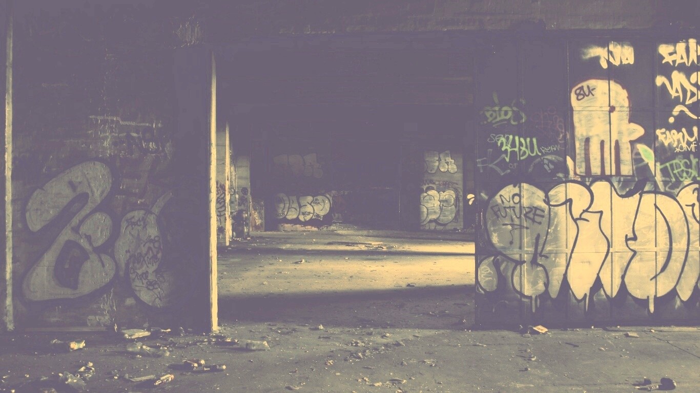 Заброшенное здание обои